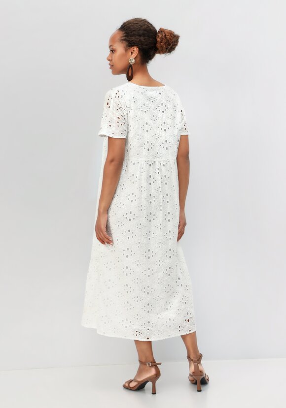 Платье ажурное с воланом шир.  580, рис. 11