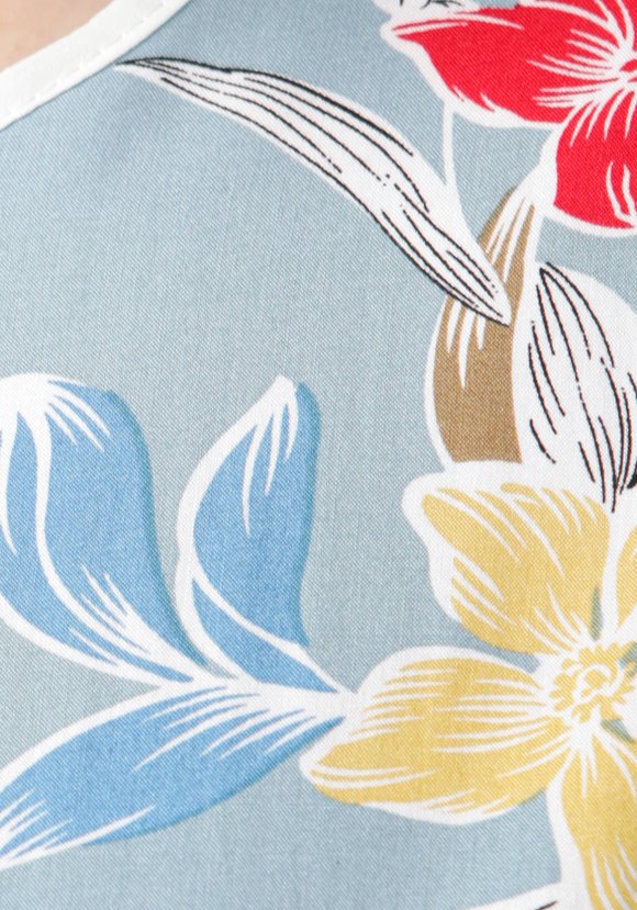 Блуза Цветочный роман шир.  580, рис. 10