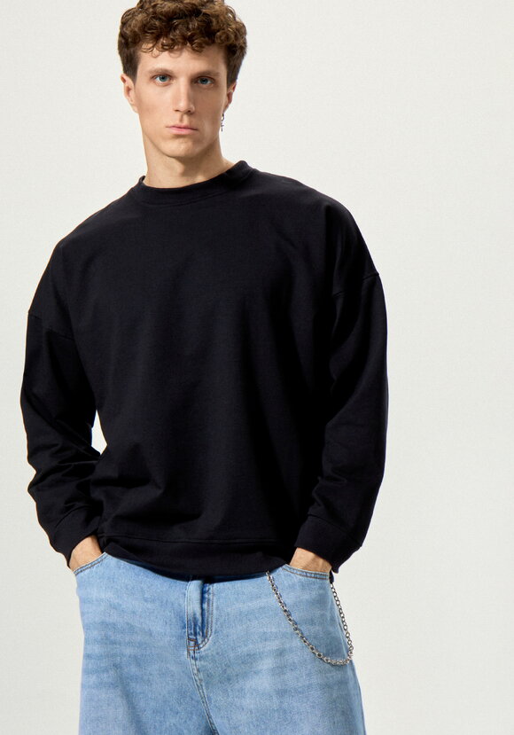 Свитшот мужской из футера шир.  580, рис. 17