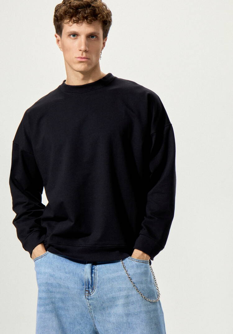 Свитшот мужской из футера шир.  750, рис. 17