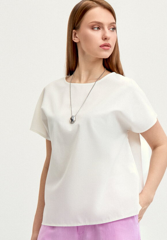 Блуза изо льна шир.  580, рис. 1