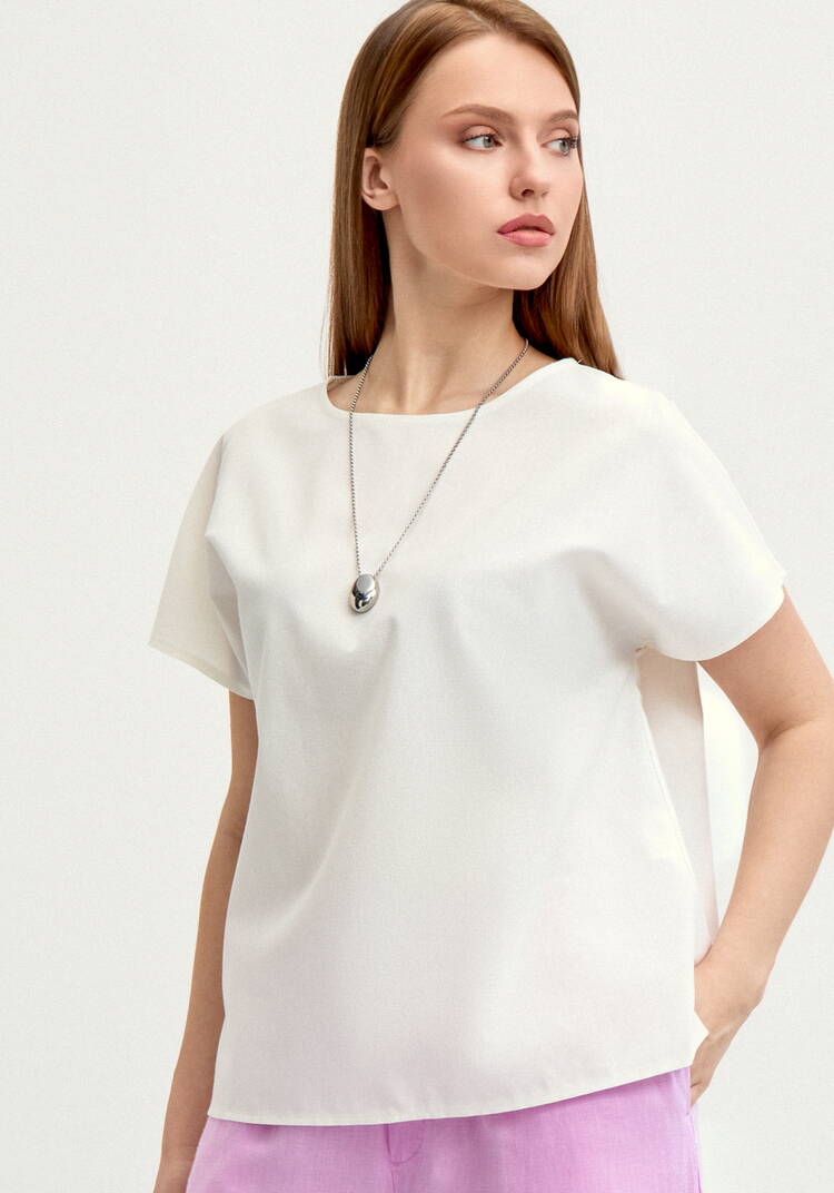 Блуза изо льна шир.  750, рис. 1
