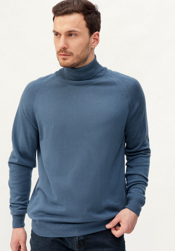 Джемпер вязаный с высокой горловиной шир.  580, рис. 11