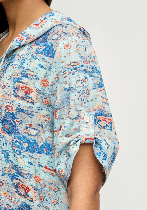 Платье изо льна Летний шик шир.  580, рис. 15