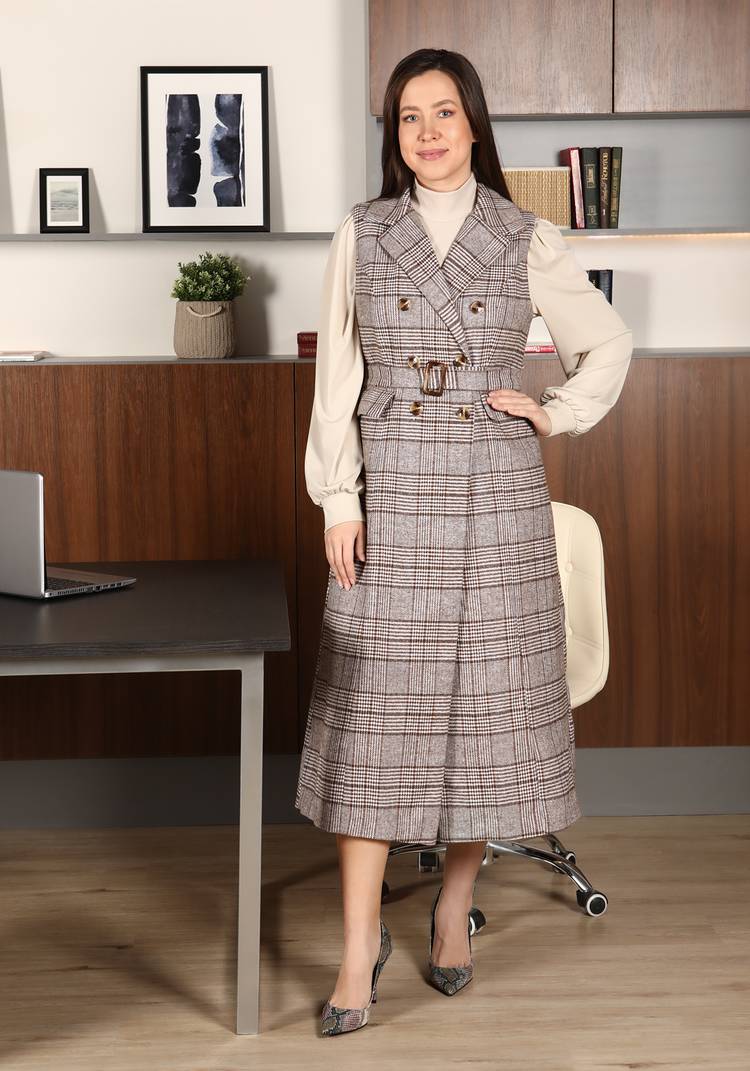 Платье-сарафан на подкладке шир.  750, рис. 9