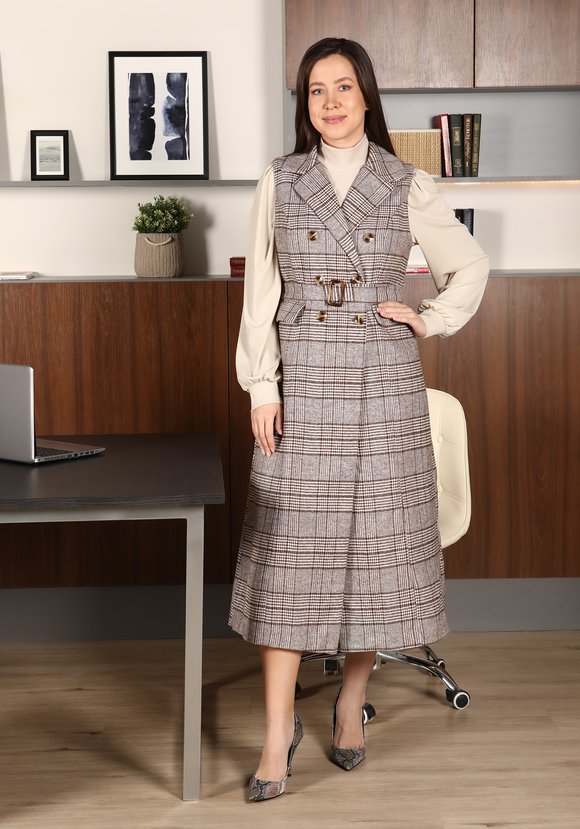 Платье-сарафан на подкладке шир.  580, рис. 9