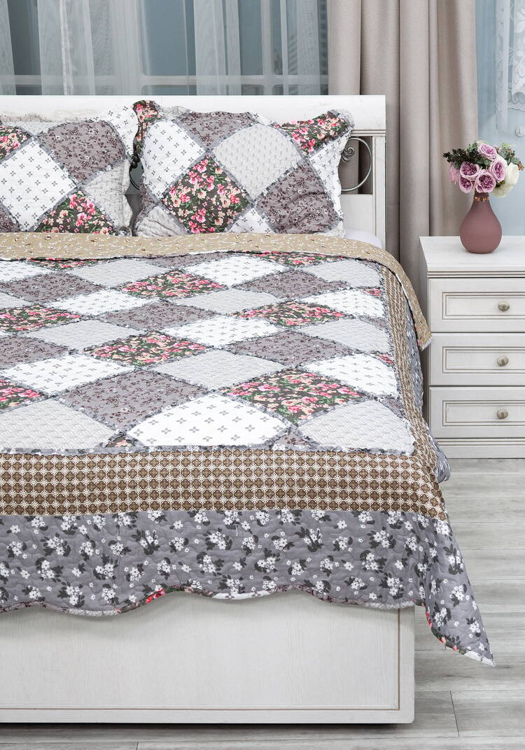 Покрывало с наволочками Печворк шир.  750, рис. 31