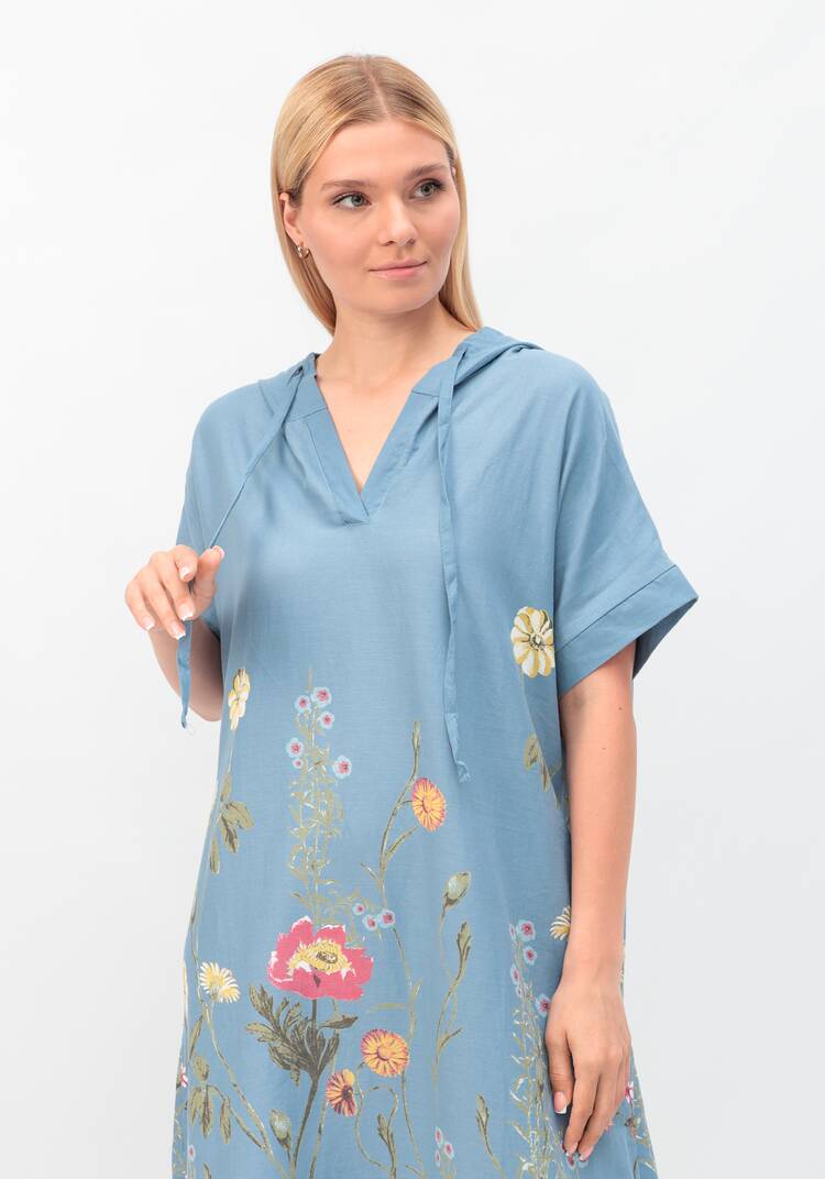 Платье с капюшоном Мэри шир.  750, рис. 2