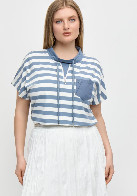 Футболка в полоску Мишель шир.  580, рис. 1