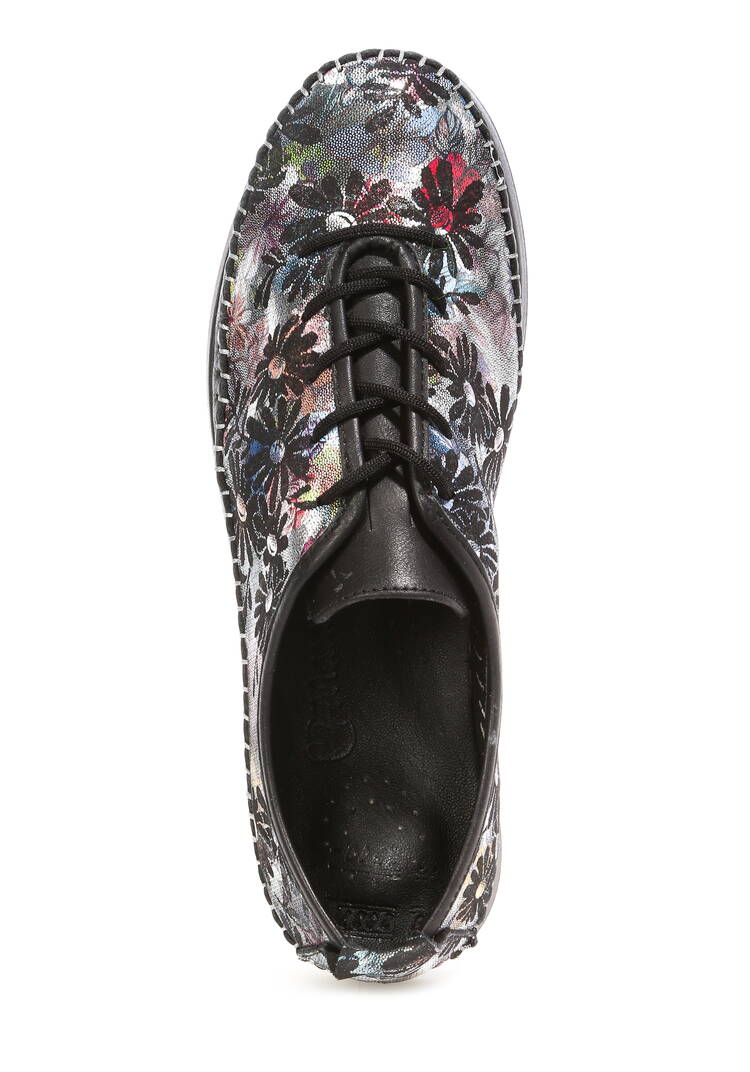 Полуботинки женские Цветы шир.  750, рис. 4