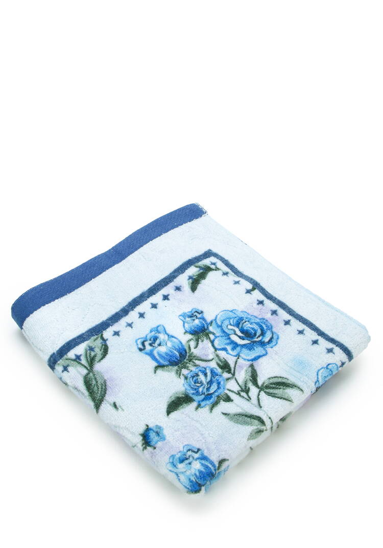 Махровое полотенце Бархатные лепестки шир.  750, рис. 10