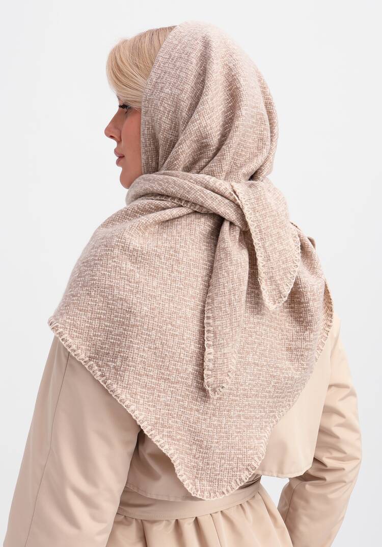 Платок согревающий из кашемира и шерсти шир.  750, рис. 14