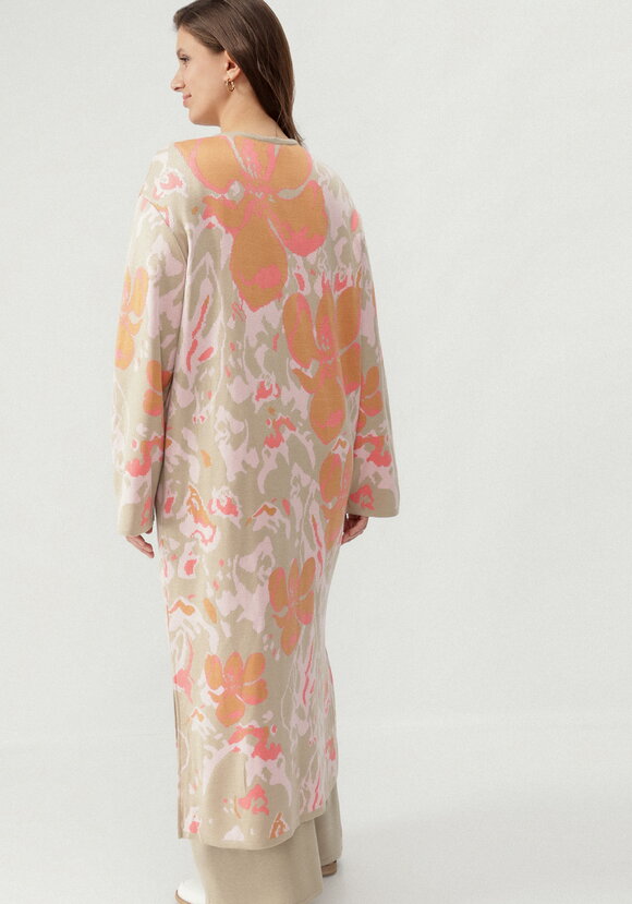 Кардиган с цветочным дизайном шир.  580, рис. 12