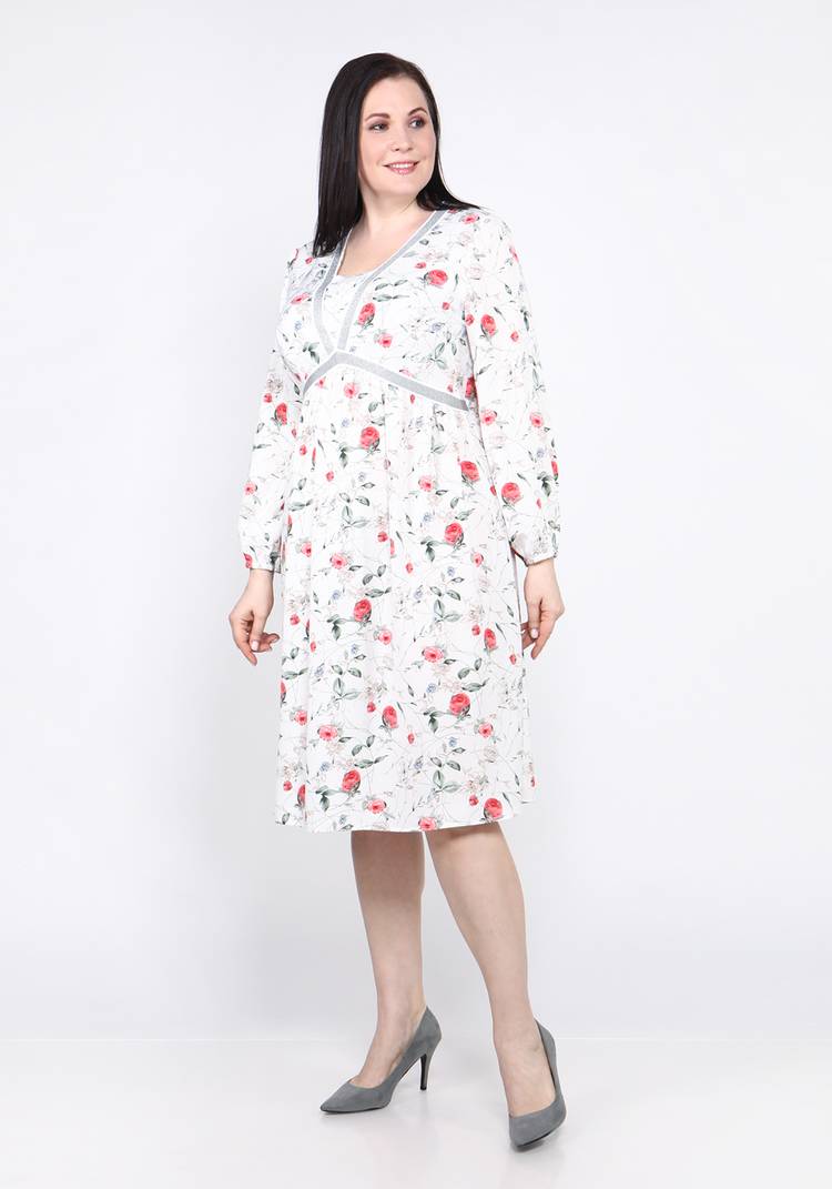 Платье Луговые цветы шир.  750, рис. 2