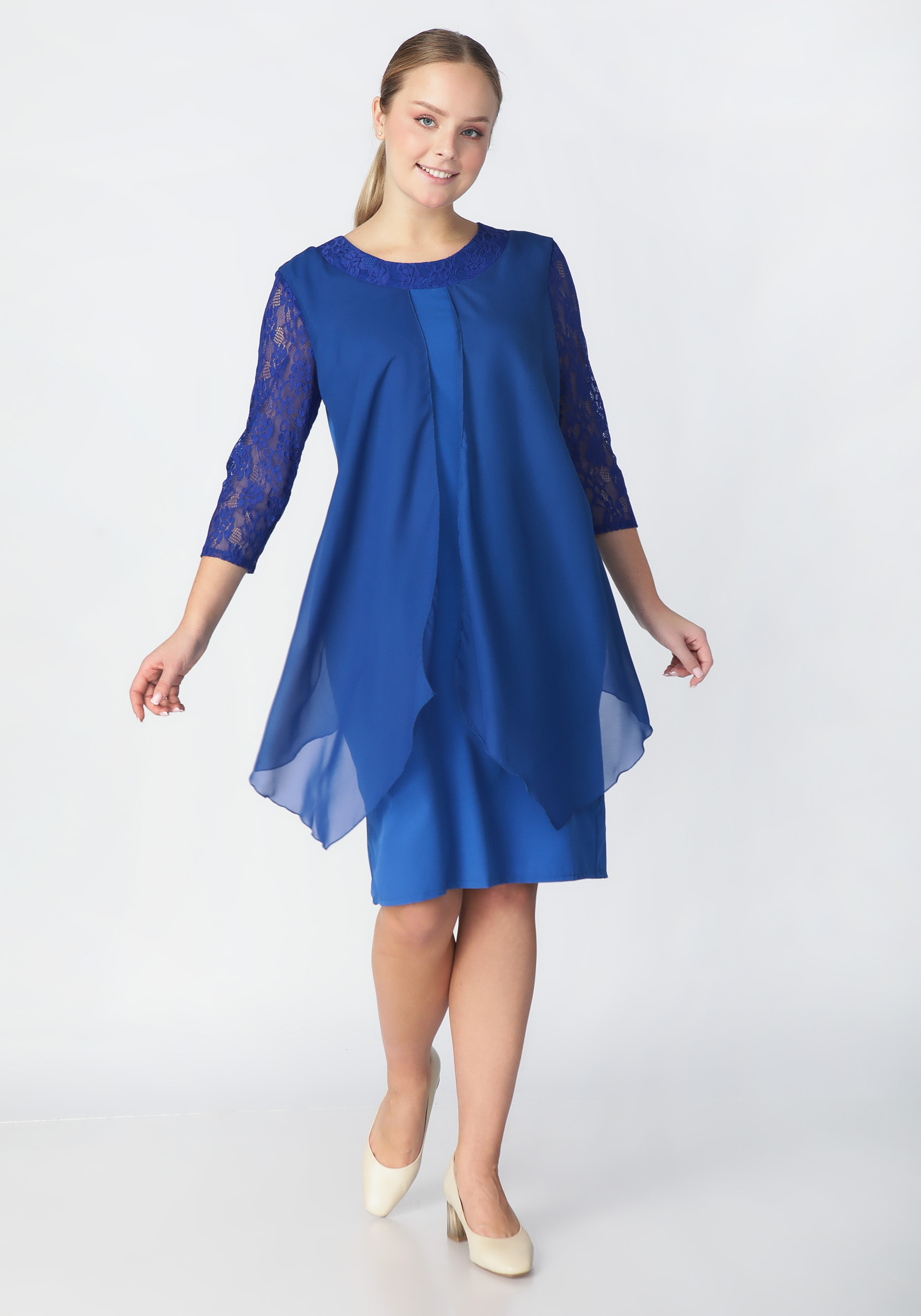 Платье «Айседора», цвет изумрудный, размер 56 - фото 1