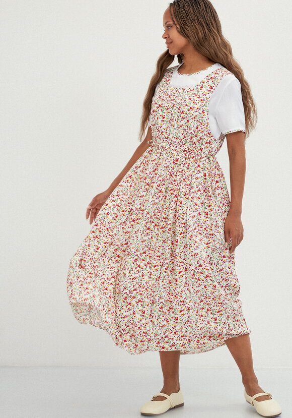 Сарафан на кулиске в комплекте с блузой шир.  580, рис. 40