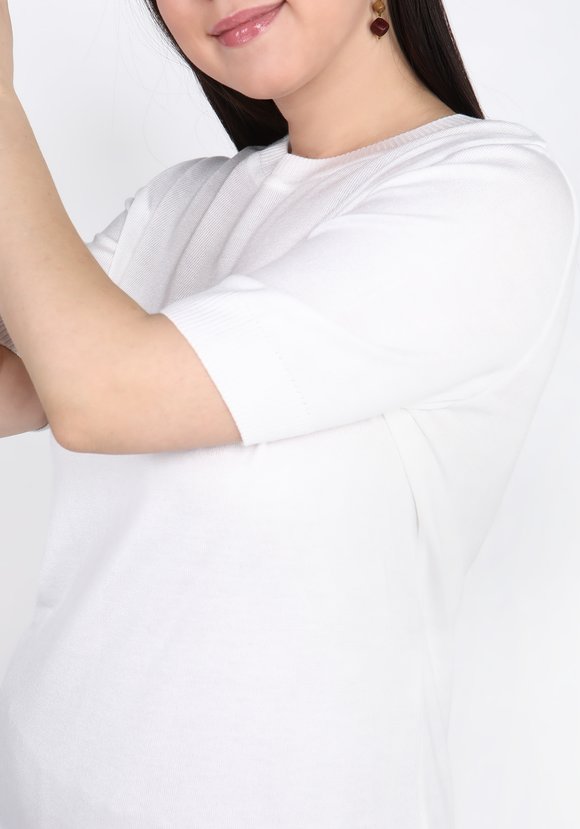 Топ базовый с коротким рукавом шир.  580, рис. 4