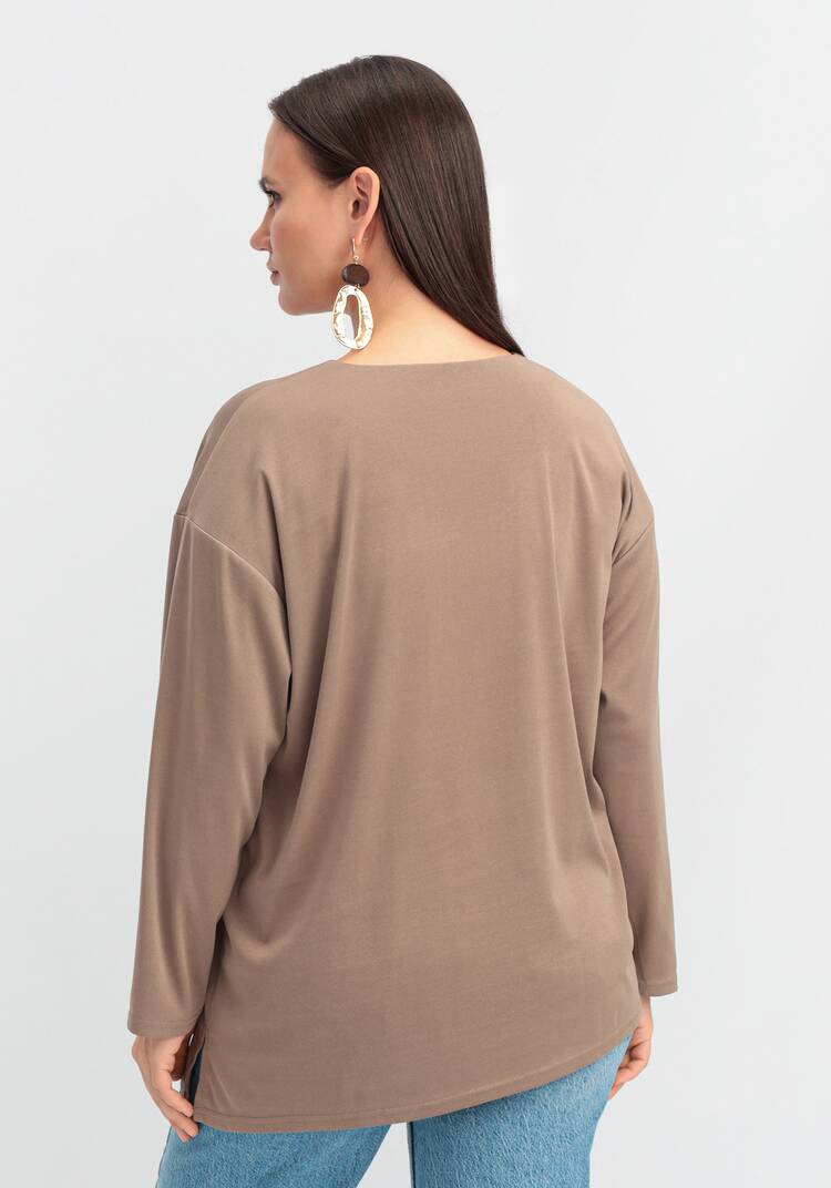 Лонгслив с асимметричным низом шир.  750, рис. 11