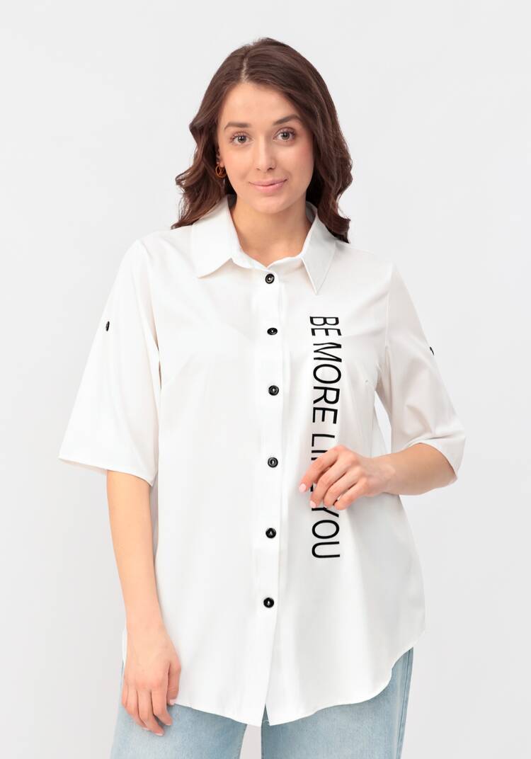 Рубашка удлиненная Оливия шир.  750, рис. 1