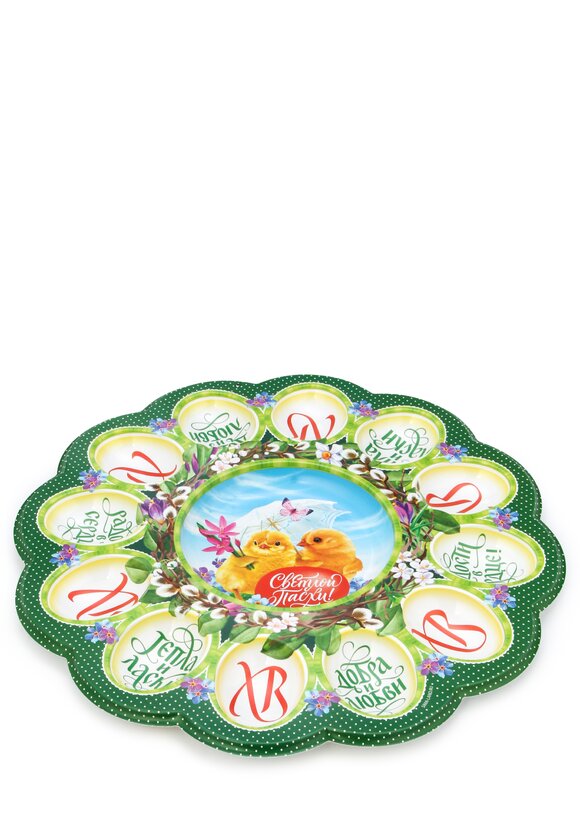 Пасхальная подставка для яиц и кулича шир.  580, рис. 11