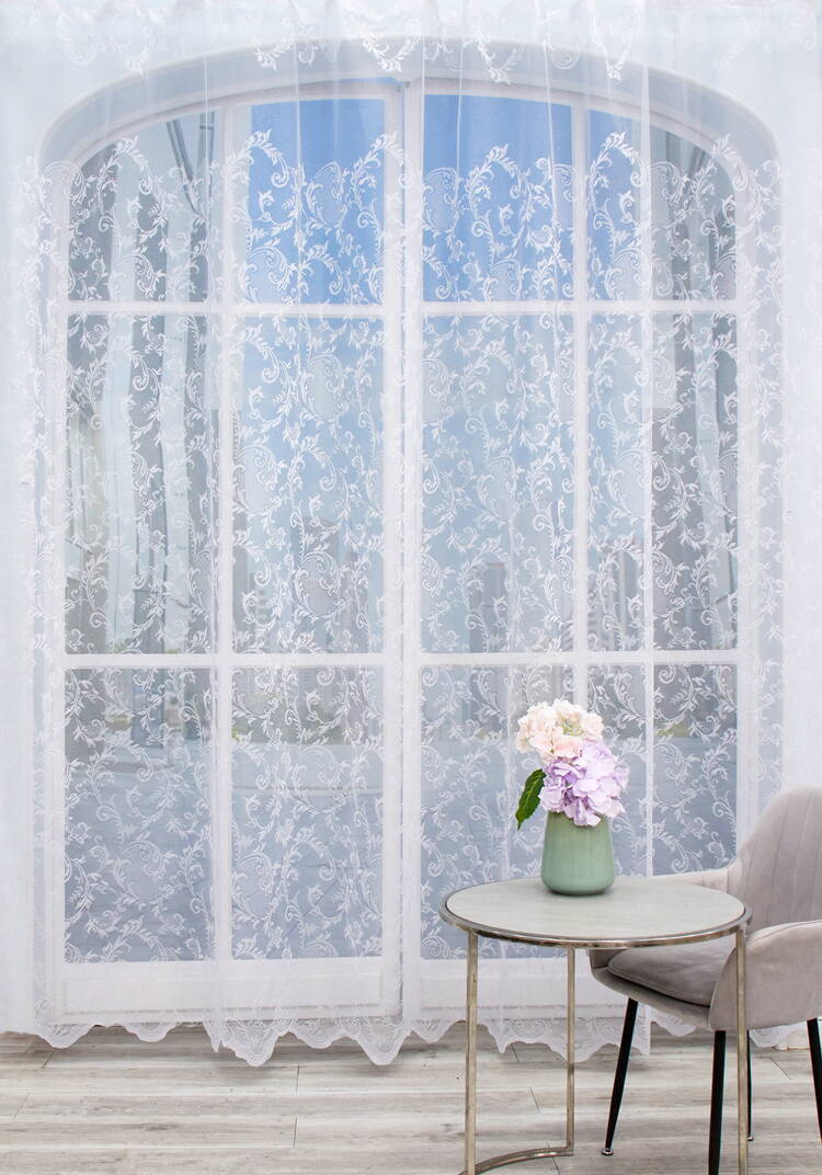 Тюль-жаккард Морозный узор шир.  750, рис. 2