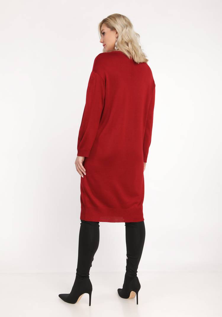 Платье прямого силуэта с атласным бантом шир.  750, рис. 6