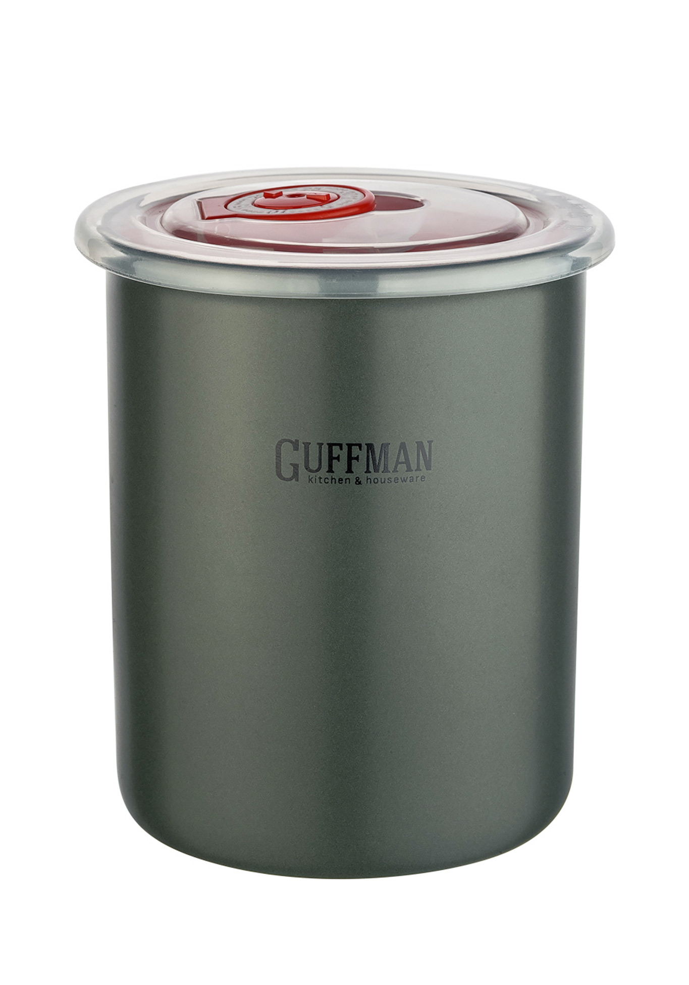 

GUFFMAN Керамическая банка, серая, 0,7 л