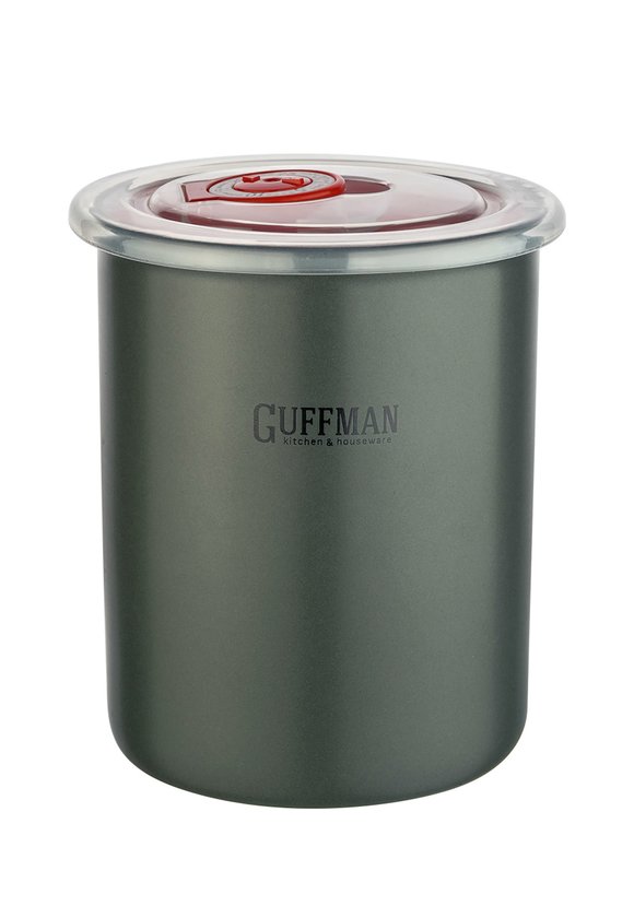 GUFFMAN Керамическая банка, серая, 0,7 л шир.  580, рис. 1