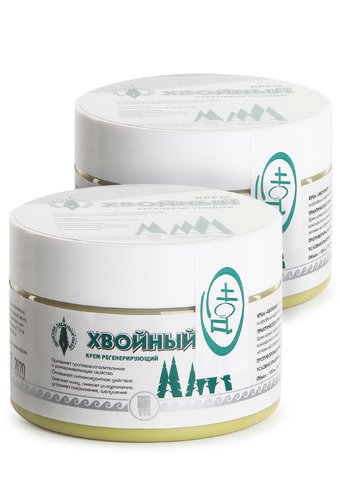 Крем регенерирующий "Хвойный", 2 шт.