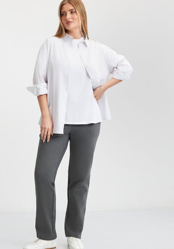 Брюки Кокетка с начесом шир.  580, рис. 1