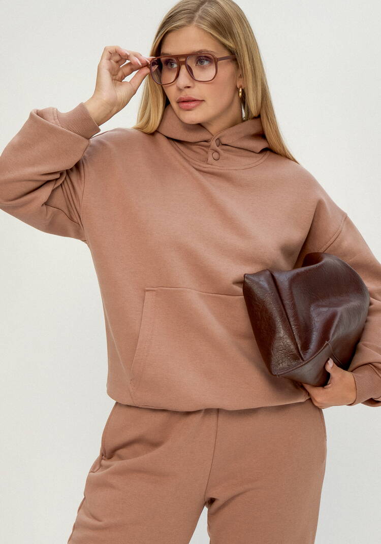 Худи свободного кроя с принтом на спине шир.  750, рис. 21