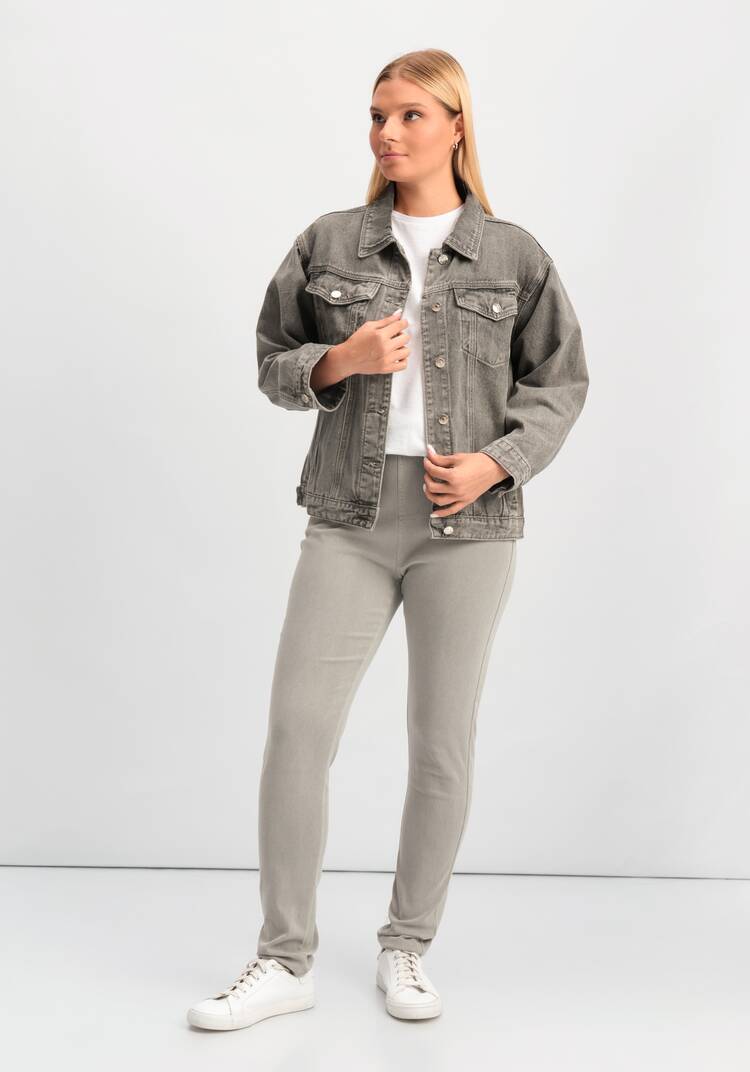 Джинсовая куртка Лора шир.  750, рис. 14