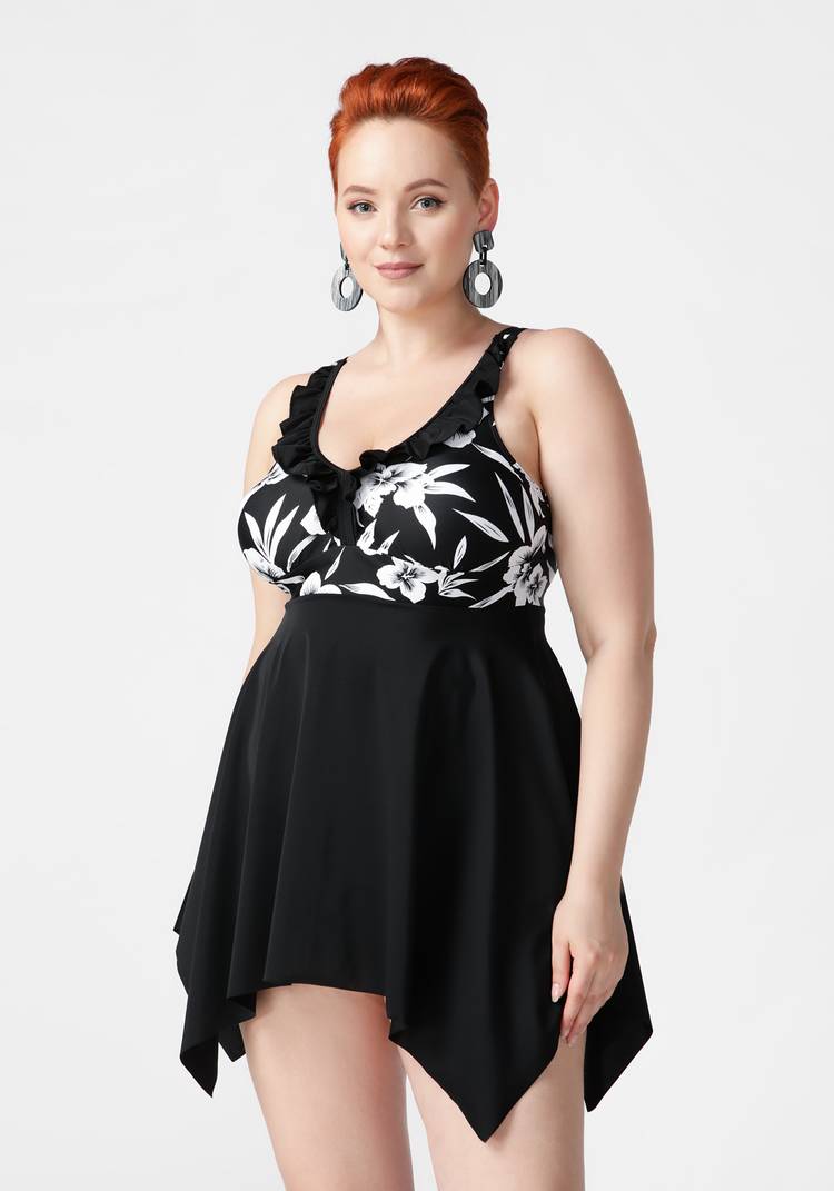 Купальник раздельный: шорты + топ шир.  750, рис. 11