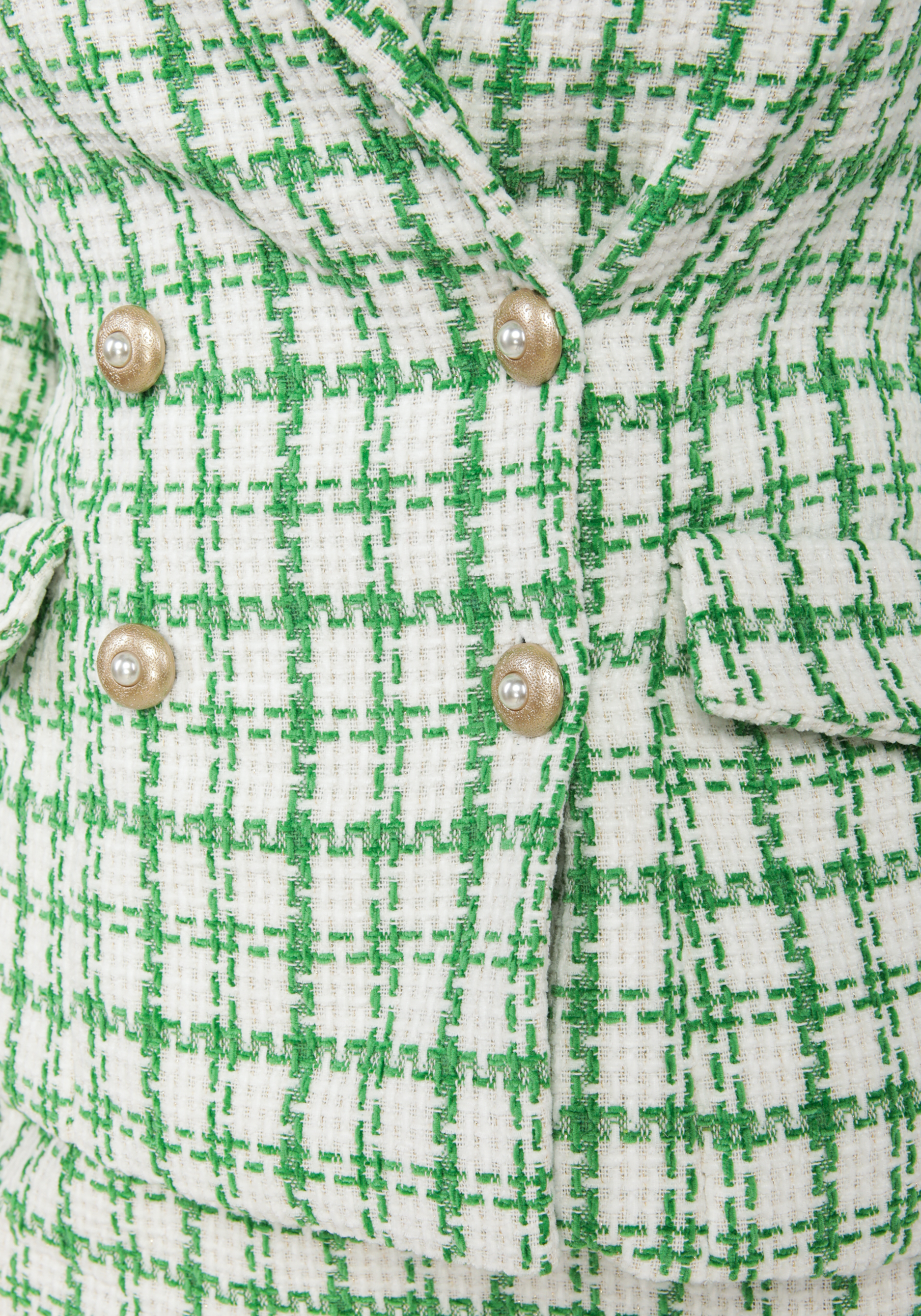 Жакет двубортный с накладными карманами Vivienne Mare, размер 50, цвет графитовый - фото 10