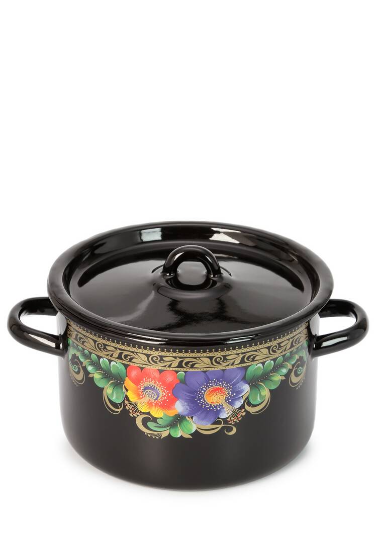 Кастрюля эмалированная Калина шир.  750, рис. 6