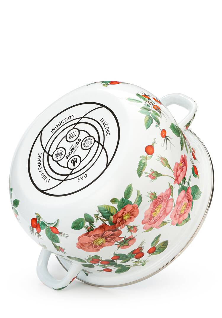 Эмалированная кастрюля с крышкой шир.  750, рис. 35