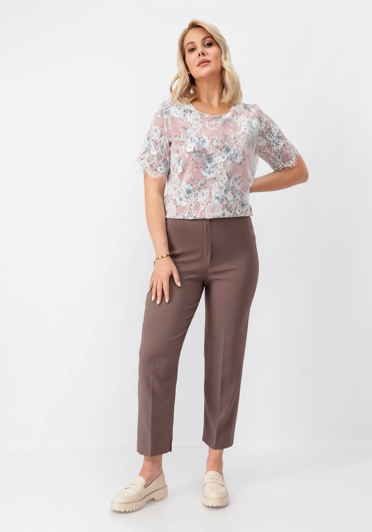 Брюки 7/8 со стрелками шир.  750, рис. 19