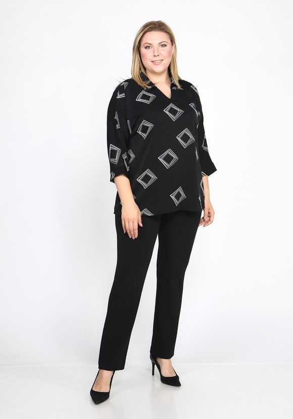 Блуза Обворожительная незнакомка шир.  580, рис. 16