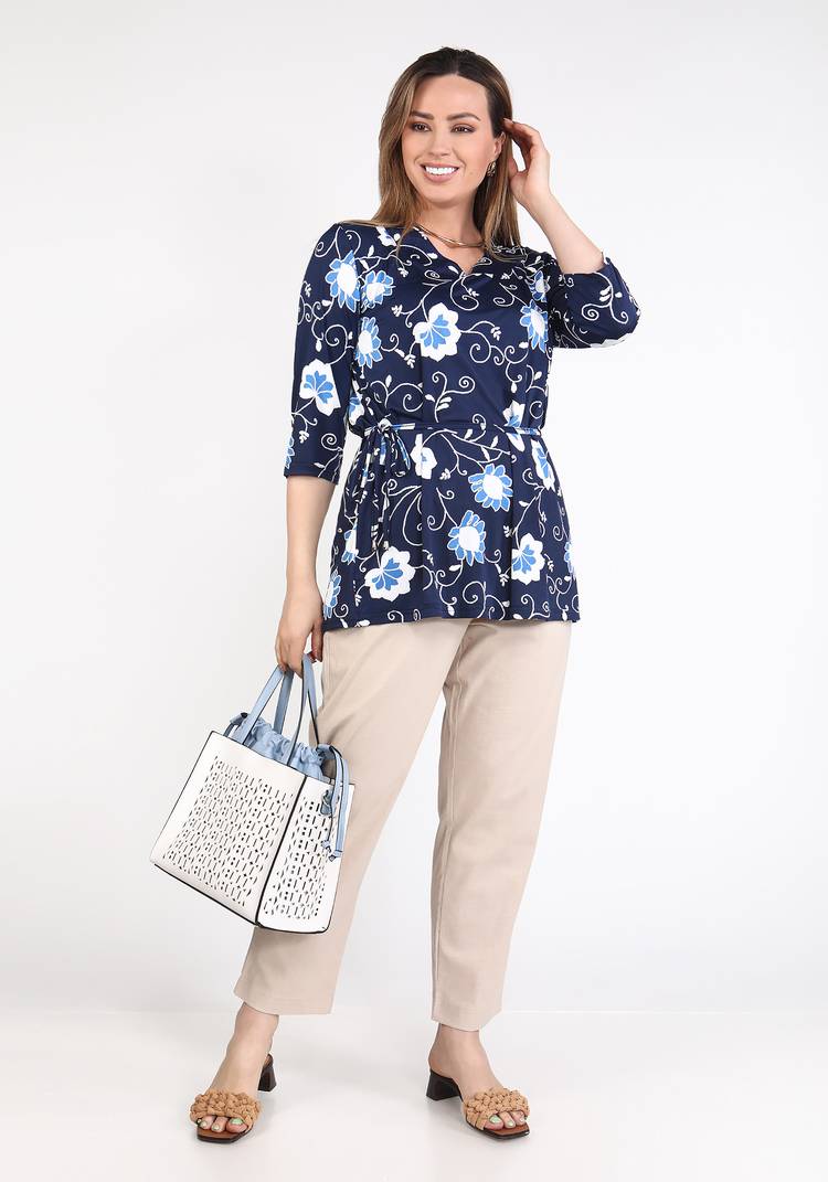 Блуза Романтичный сюжет шир.  750, рис. 3