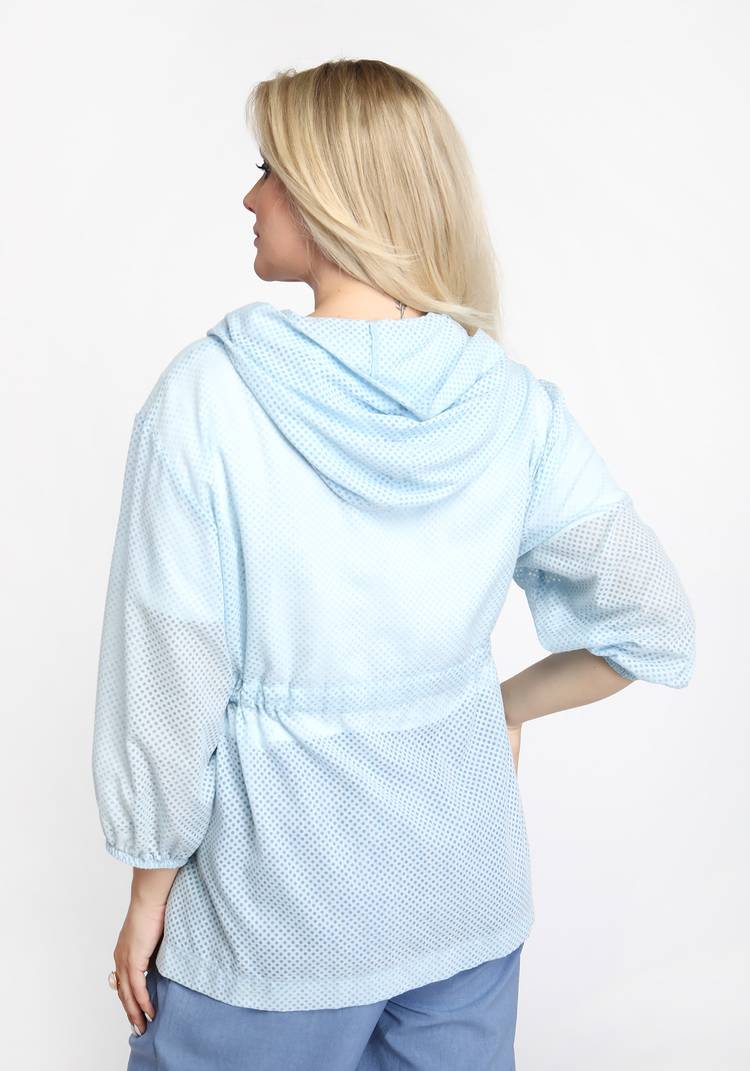 Жакет легкий с капюшоном шир.  750, рис. 14