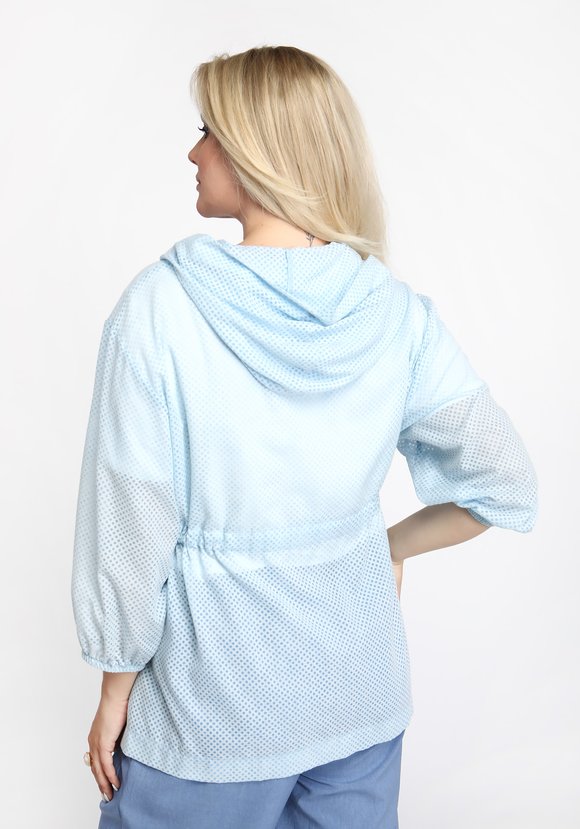 Жакет легкий с капюшоном шир.  580, рис. 14