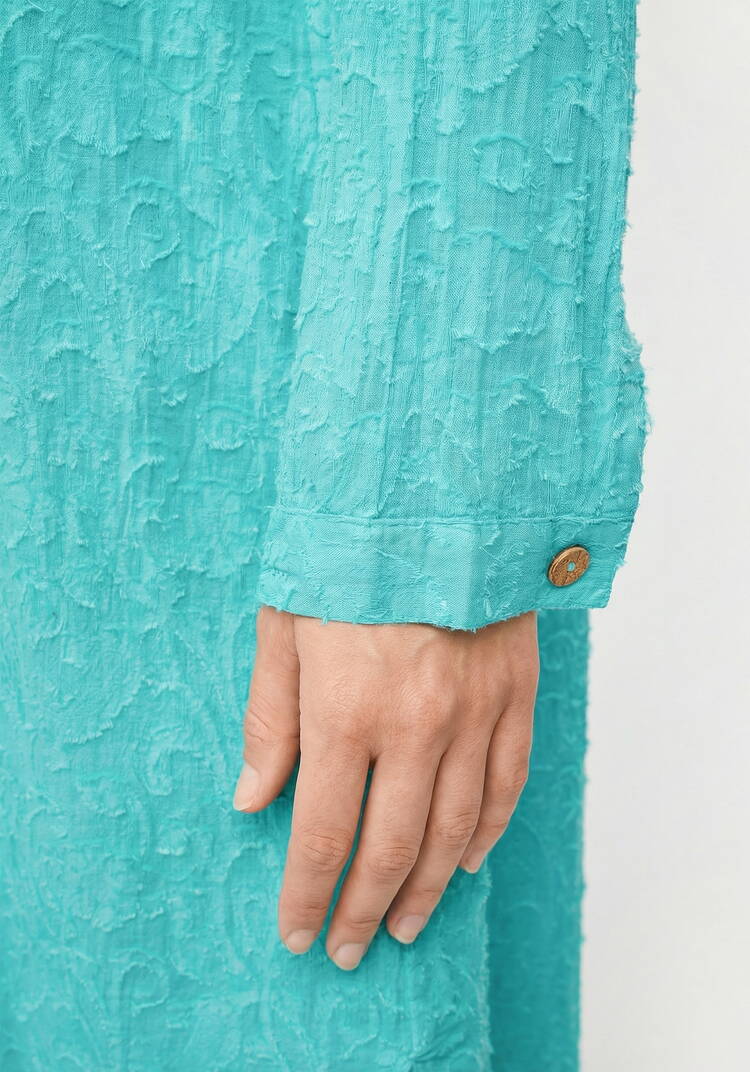 Платье-накидка из индийского хлопка шир.  750, рис. 26