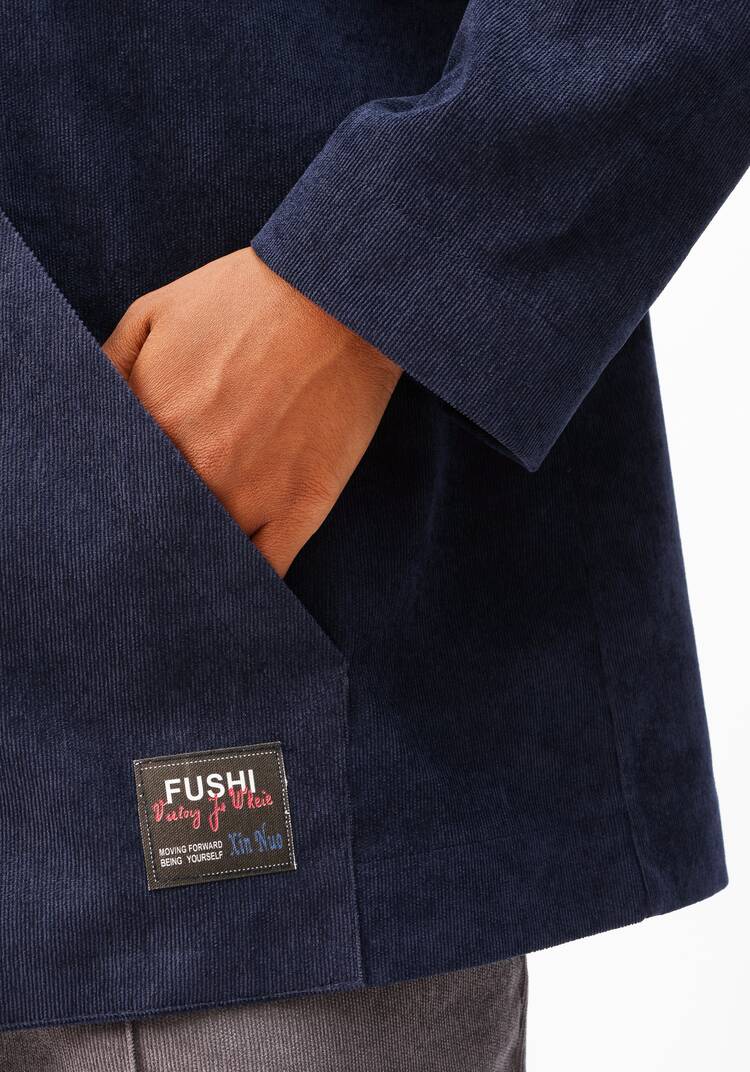 Куртка вельветовая с капюшоном шир.  750, рис. 14