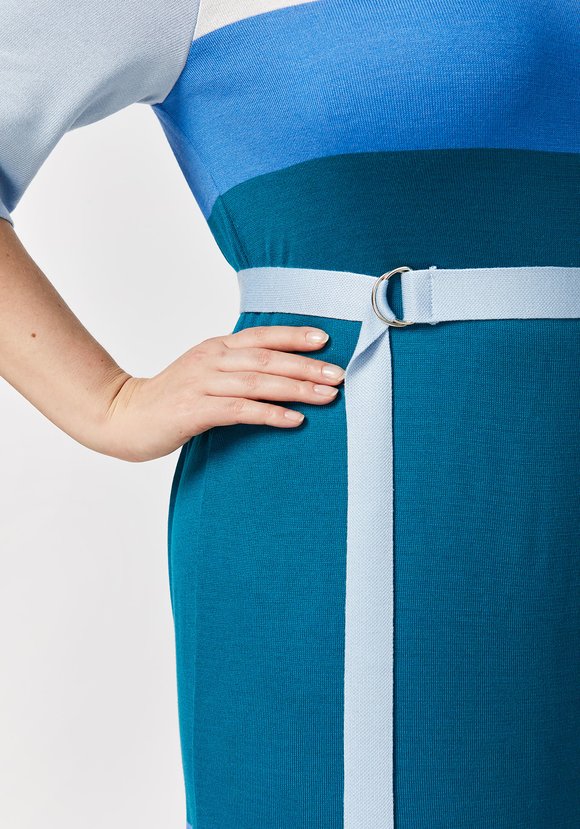 Платье с принтом коллор блок шир.  580, рис. 5