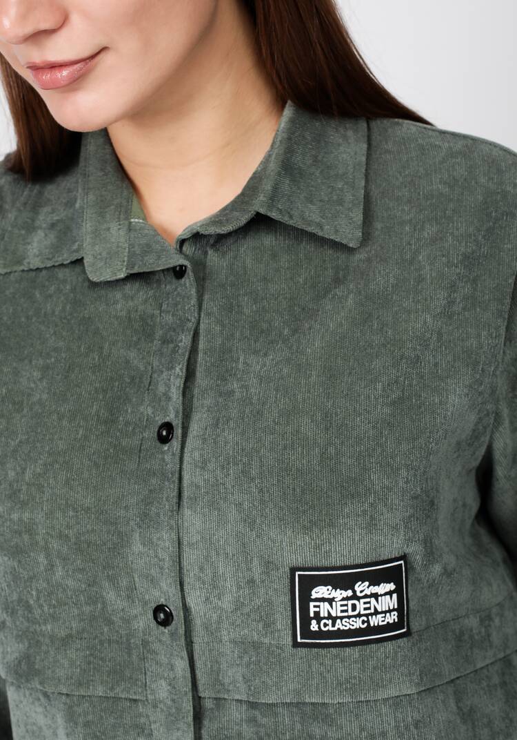 Рубашка вельветовая Гарсия шир.  750, рис. 30