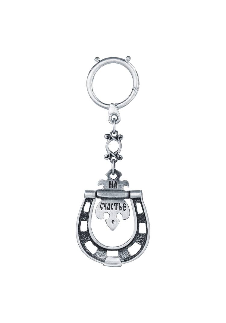 Серебряный брелок для ключей шир.  750, рис. 5