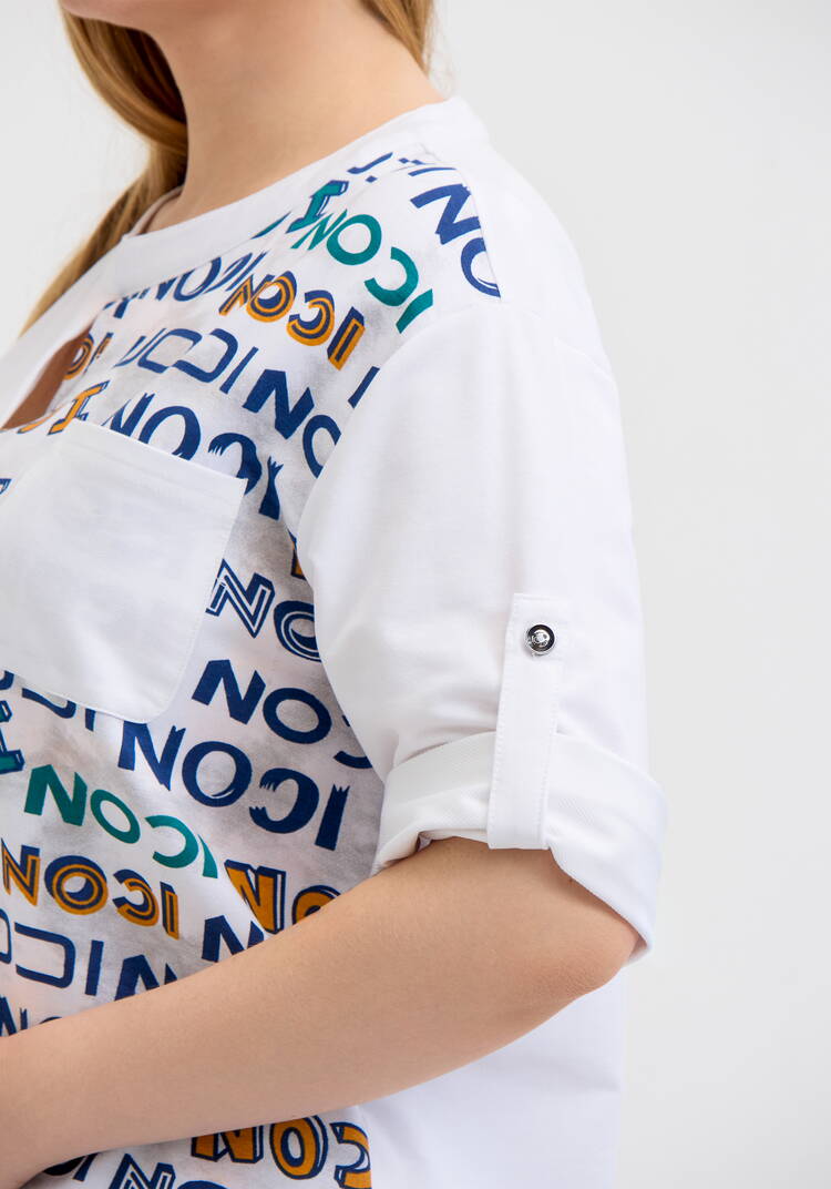 Блуза Настроение шир.  750, рис. 12