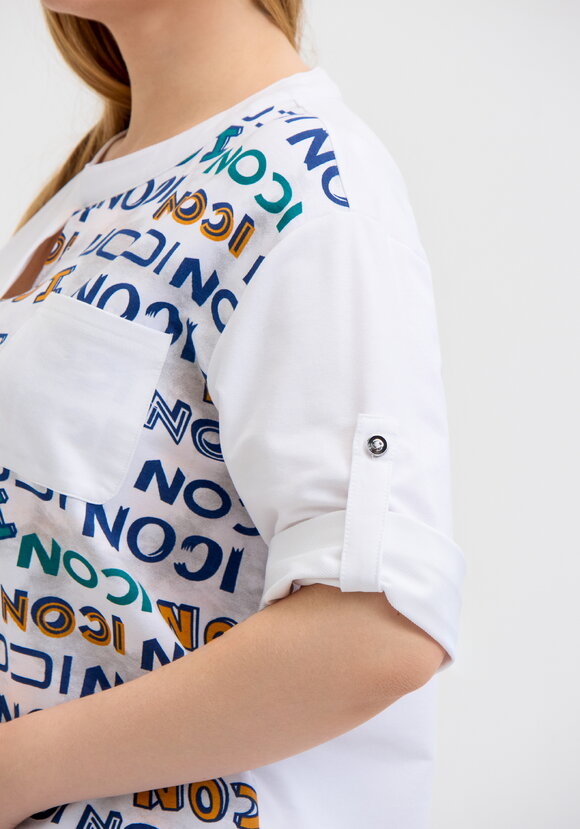 Блуза Настроение шир.  580, рис. 12