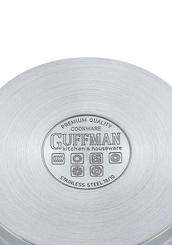 Кастрюля GUFFMAN Diamond с крышкой шир.  580, рис. 4