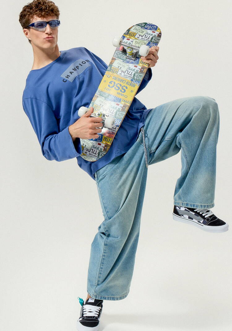 Лонгсливы с лаконичным принтом, 2 шт. шир.  750, рис. 29